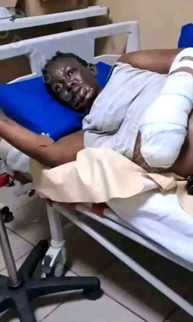Photos: Man Whose Girlfriend Set His Home On Fire In Port Harcourt D!es,